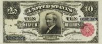 p329 from United States: 10 Dollars from 1891